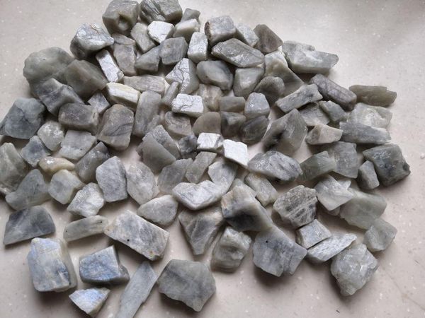 

decorative objects & figurines 50g bulk wholesale rough natural rainbow blue moonstone crystals