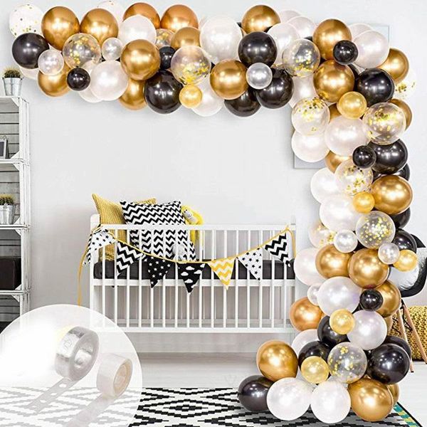 

latex balloon chain set birthday party decoration