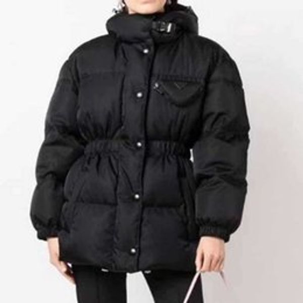 

women's down parkas womens jackets puffer jacket zipper parka coat windbreaker warm casual female coats 4q62, Black