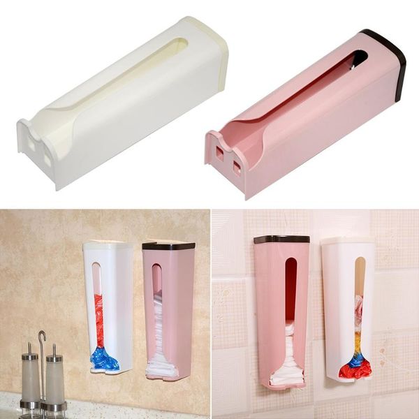 

hanging baskets wall mounted plastic kitchen rubbish trash bags hanger storage rack cabinet door organizer closet garbage racks