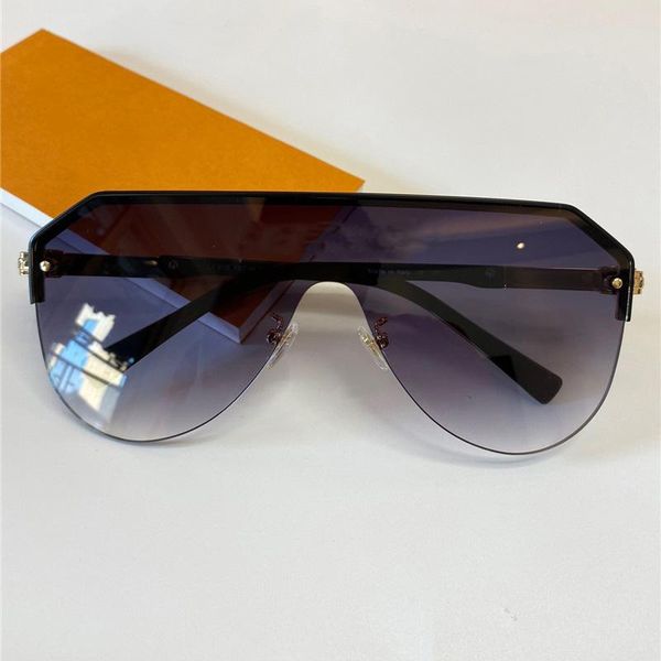 

1121 men and women sunglasses fashion oval sunglasses anti-ultraviolet lens coated mirror lens color high-grade metal half frame box free, White;black