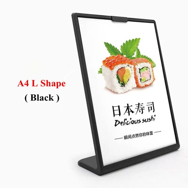 

menu a4 table stand holder menu sign display
