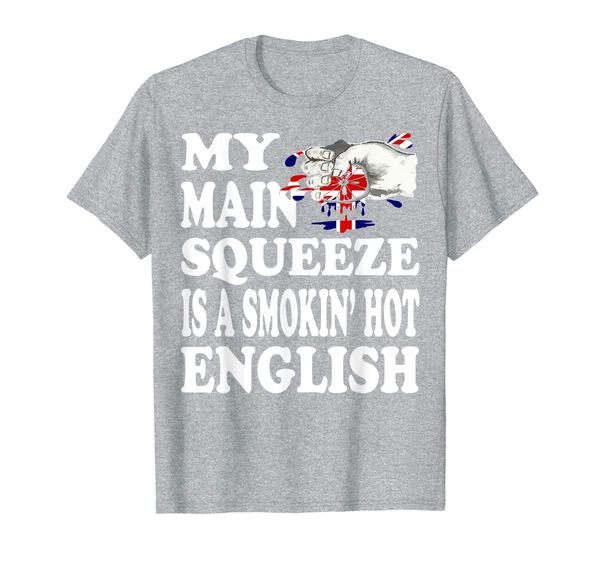 

england culture girlfriend wife britain matching couples t-shirt, White;black