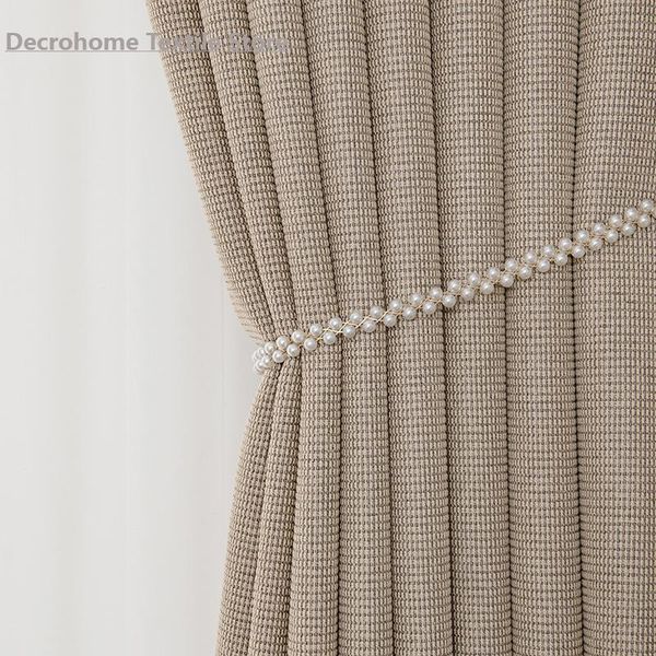 

curtain & drapes 2021 modern light luxury curtains shading cotton and linen soundproof japanese for bedroom living room