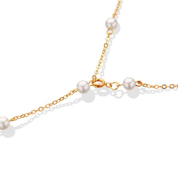 

chains states act the role ofing is tasted many kinds of fashion and personality combination pearl necklace sautoir xl100, Silver