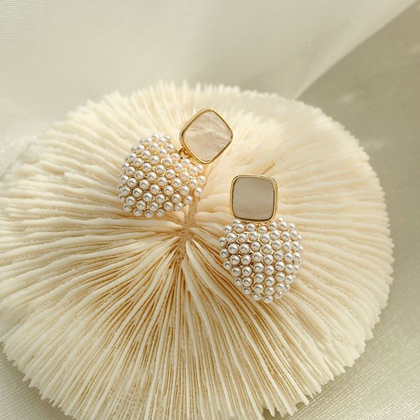 

aaa designer jewelry new japanese and s925 silver needle earrings for women, Golden;silver