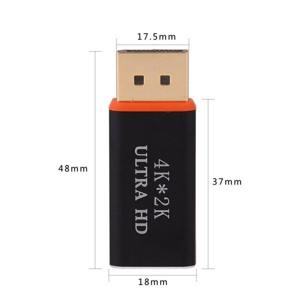

audio cables & connectors dp to adapter 4k ultra hd 3d gold plated displayport converter male female adapters