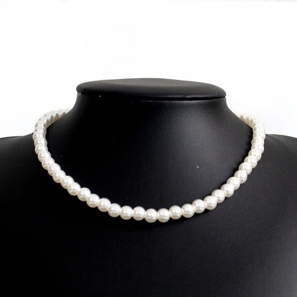 Vintage Imitation Perle Choker Halsketten Kette Goth Kragen Für Frauen Mode Charme Party Hochzeit Schmuck Geschenk Zubehör