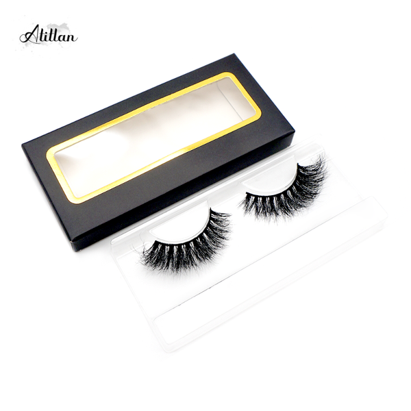 

atitlan mink eyelashes thick natural long false 3d lashes high volume soft dramatic eye makeup