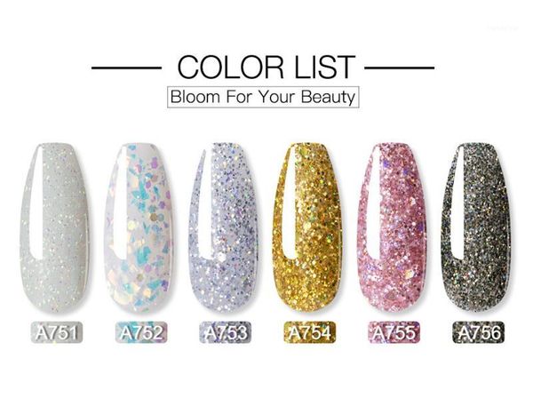 

explosive pearlescent extension gel set diy nail crystal uv potherapy chips 2021 art1