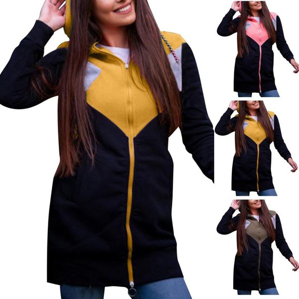 

women's hoodies & sweatshirts grunge pullover sweatshirt with zipper oversize women pulovers aesthetic sudaderas con capucha, Black