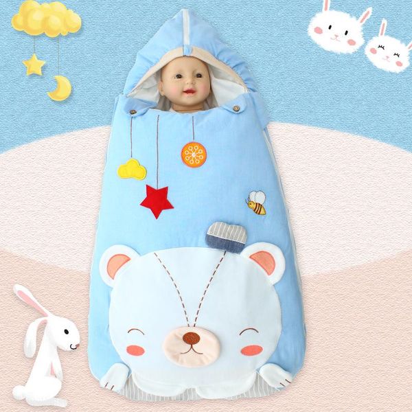 

umaubaby baby sleeping bag four seasons universal born shockproof autumn and winter thickening anti-kick quilt bags