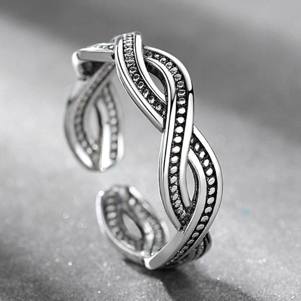 

cluster rings vintage for women adjustable 925 sterling thai silver men jewelry size 16mm, Golden;silver