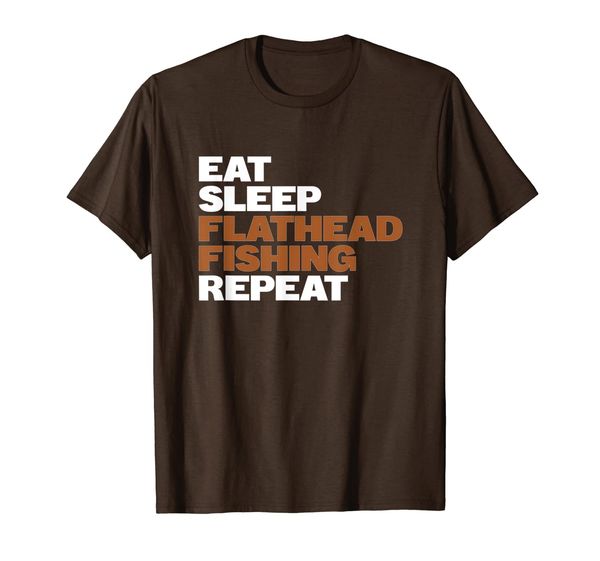 

Catfish Fisherman Eat Sleep Flathead Fishing Shirt, Mainly pictures