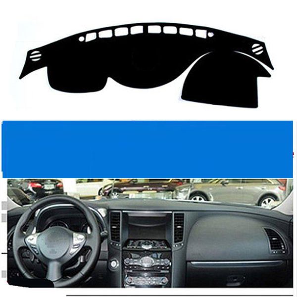 

anti-slip mats for infiniti fx35 2007-2013 left-hand drive 1pc car dashboard cover sun shade capter styling