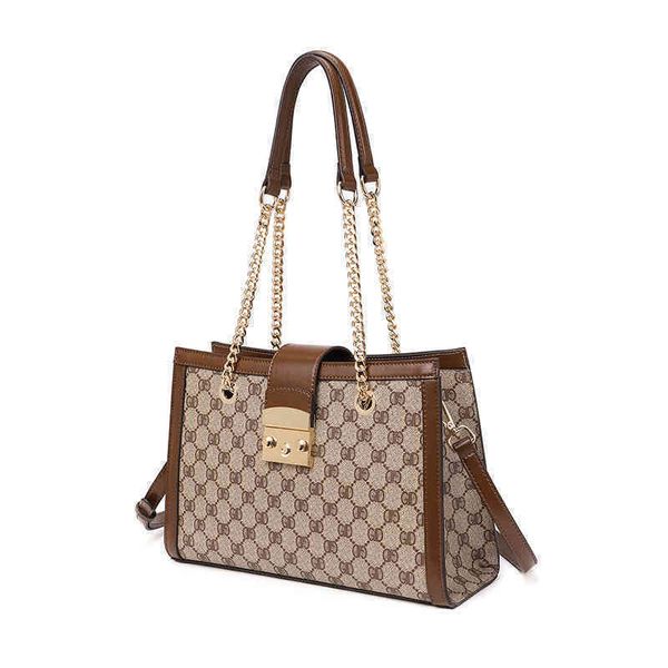 

2022 new factory wholesale family armpit bag female tot bag high capacity single shoulder messenger chain bag