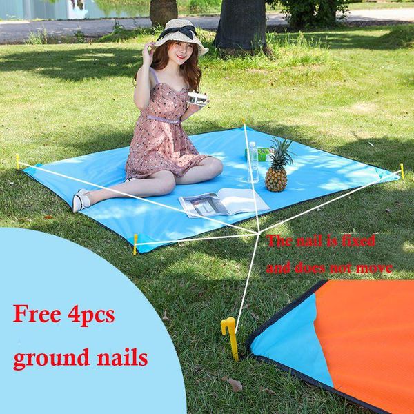 

outdoor folding portable pocket climbing ultra-thin waterproof moisture-proof beach mat camping picnic blanket mattress tools pads