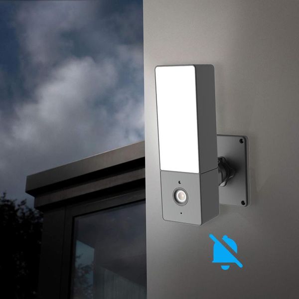 

mini cameras audio floodlight pir motion detection camera home security magnetic wireless - 2 way