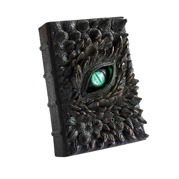 Deluxe Animated Dragon Book Halloween Casa Soggiorno Camera da letto Decorazione Regali Halloween Masquerade Festa spaventosa Puntelli Cosplay G0911