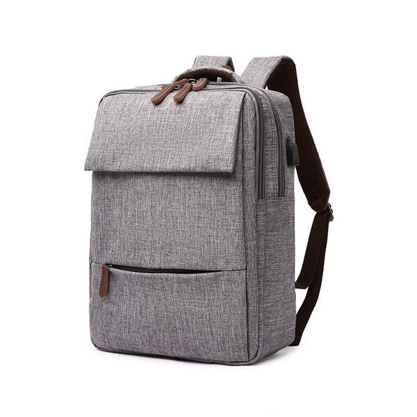 

backpack boshikang preppy simple women/men backpacks shoulder school bag zipper travel solid casual bags students daily rucksack