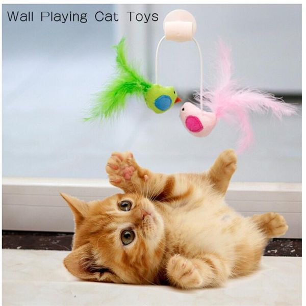 

cat toys funny feather toy interactive training