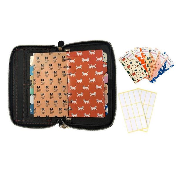 

envelope wallet, cash system for budgeting budget sheets & labels gift wrap