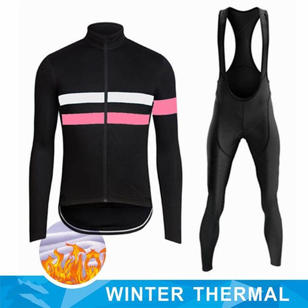 

racing sets raphael winter cycling jersey set ropa ciclismo men's thermal fleece bike suit mountian bicycle clothing, Black;blue