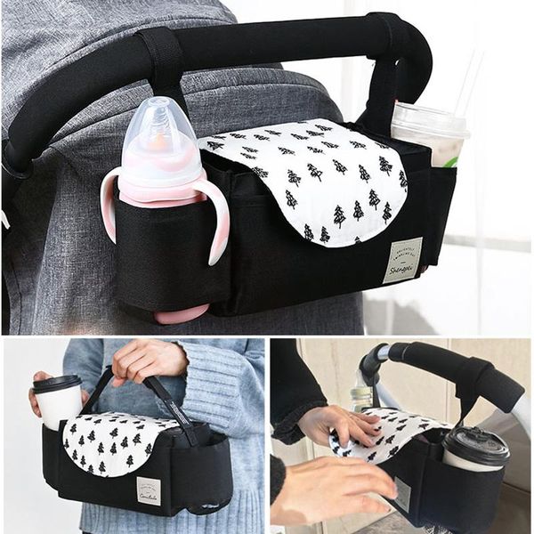 

stroller parts & accessories waterproof baby organizer carriage pram buggy cart bottle bag mummy diaper bags storage