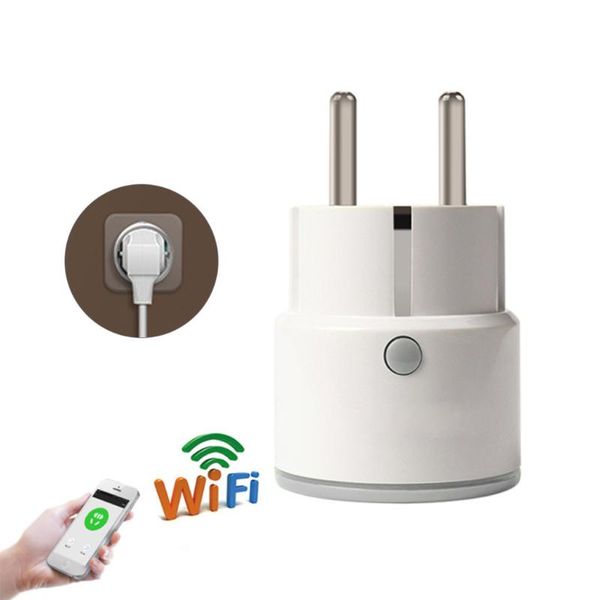 

smart power plugs coolcam plug eu support amazon alexa google home,iftremote control wifi switch mini socket outlet with timing function