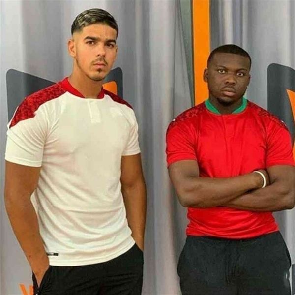 

morocco shirt home away maillot de foot ziyech boufal fajr munir ait bennasser amrabat football shirts 210716, White;black