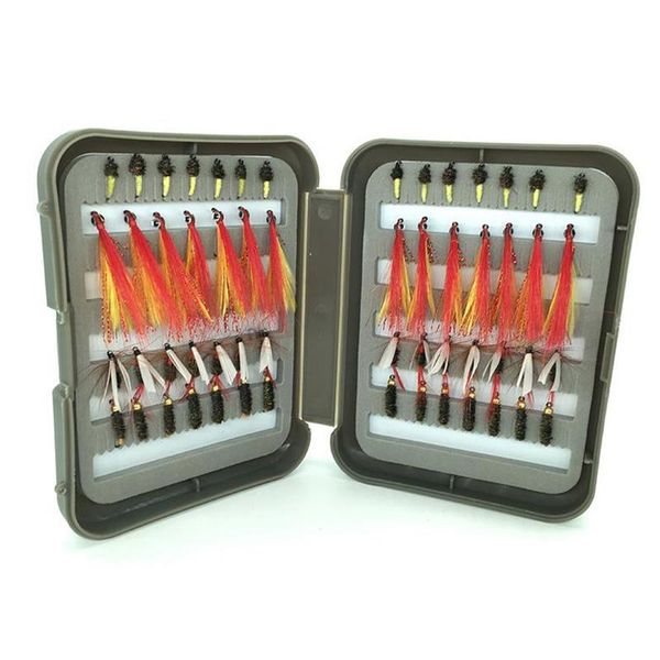 

pcs fishing sinker set hook color random counterweight fixture rotating ring connector with box accessories