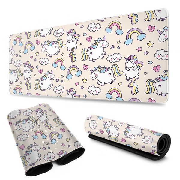 

mouse pads & wrist rests large japanese cute pad waterproof deskoil-proof non-slip desk mat kawaii gaming accessories students writing