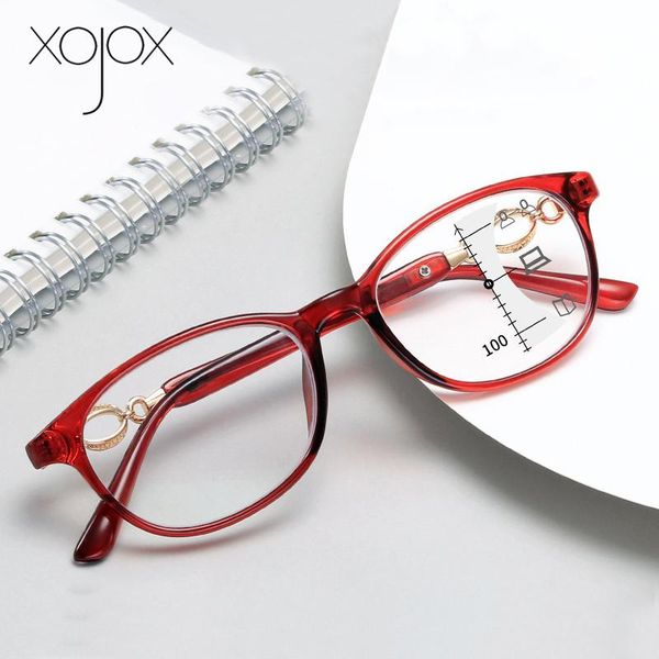 

sunglasses xojox intelligent progressive multifocal reading glasses for women luxury dual-use hyperopia eyewear +1.5 2.5 3.5 presbyopia, White;black