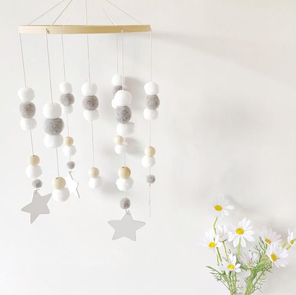 

decorative objects & figurines nordic cloud star balloon decoration baby nursery room wall hanging kids tent children pink po props