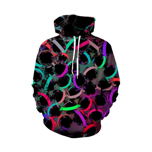 

men's hoodies & sweatshirts 2021 3d printing sweatshirt hip hop streetwear jacket hoodie fashion casual harajuku color, Black