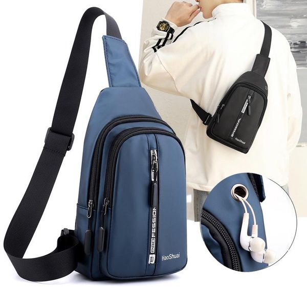 

backpack nylon rucksack knapsack chest pack bags for men waterproof travel military male handbag sling messenger daypack bag