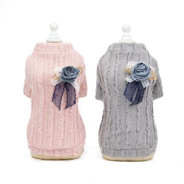 

dog apparel pet clothes korean ladies teddy vips 19 two color sweater