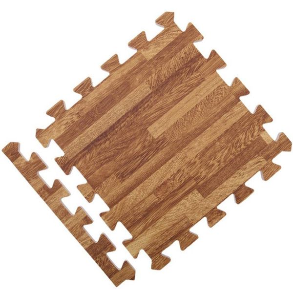 

pcs soft wood grain floor foam puzzle mat for bedroom playroom gym kennels & pens