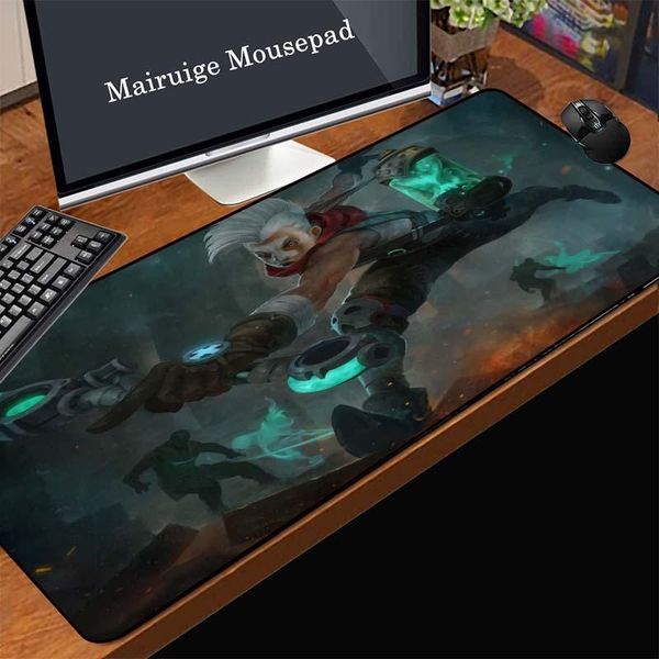 

mouse pads & wrist rests mairuige cartoon gaming pad black tight lock stripe non-slip waterproof non-fading home office pc computer desk mat