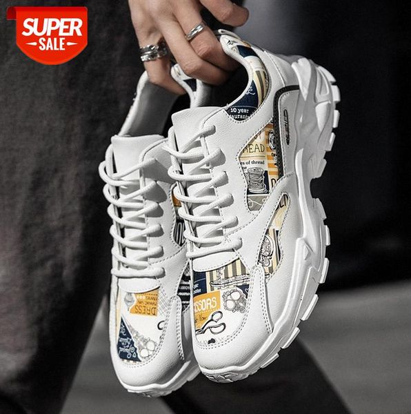 

low-men's shoes daily front tie round toe sneakers casual running #vb30