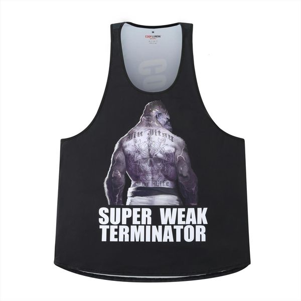 

cody lundin mens sport muscle shirt gym fitness tank top, White;black