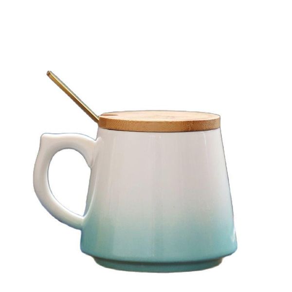 

mugs ceramic creative coffee cup mug lid spoon office tea water milk friends men and women lovers cups caneca birthday gift cm06