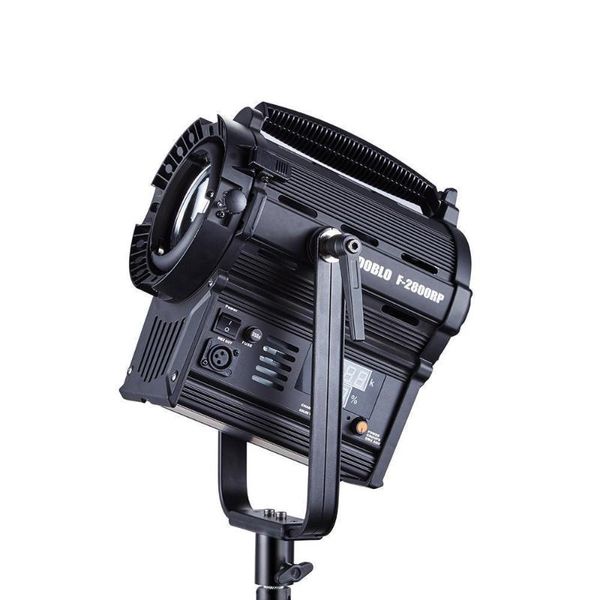 

led light studio video yidoblo f-2800rp daylight 5500k live stream lamp shoot spotlight dmx remote control cold flash heads