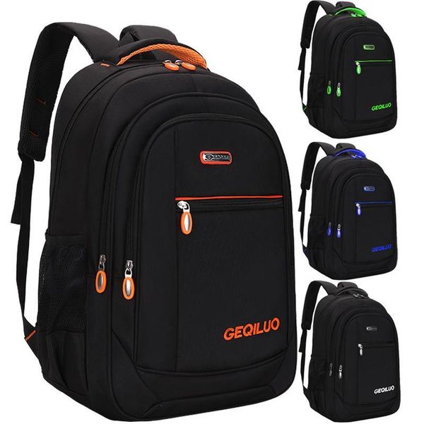 

backpack men's waterproof oxford 15 inch lapbackpacks casual travel boys student school bags large capacity