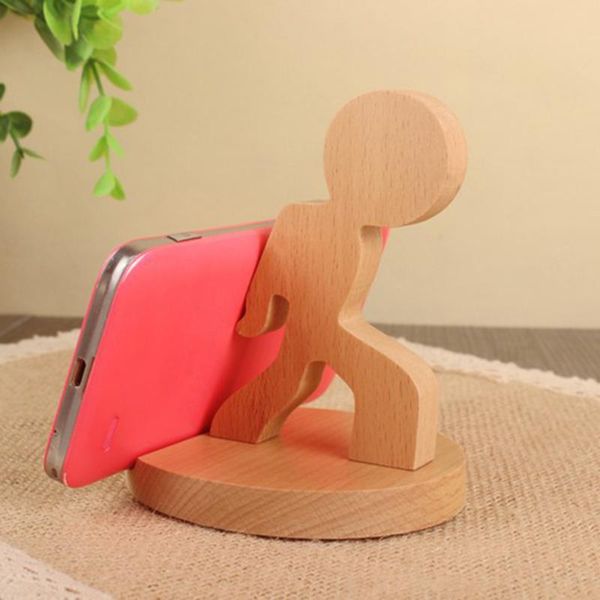 

cell phone stand, wood cellphone stand wooden holder dock mounts & holders
