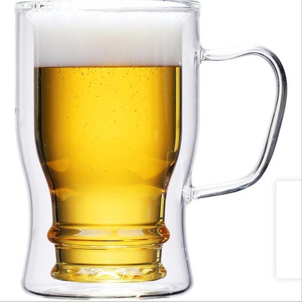 

wine glasses double crystal beer glass, used for whisky, vodka bar, club beer, glass,milk glass,juice glass,tea glass