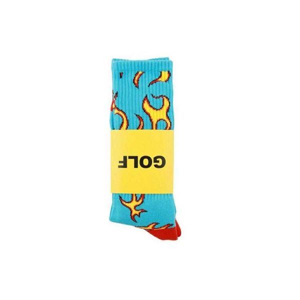 

18ss golf wang fire socks izfs, Black