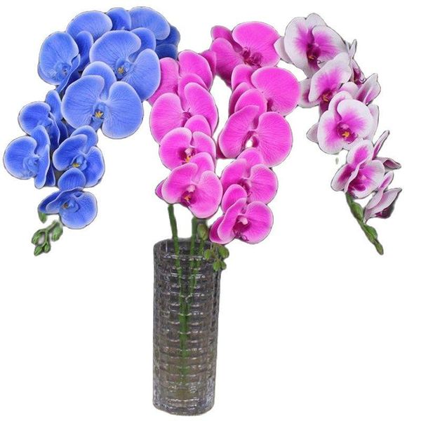 

decorative flowers & wreaths one real touch butterfly orchid stem artificial faux 3d printing phalaenopsis flower for wedding home floral de