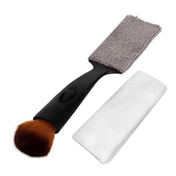 

car sponge cleaning brush for air vent gap double ended automotive conditioner cleaner mini duster house