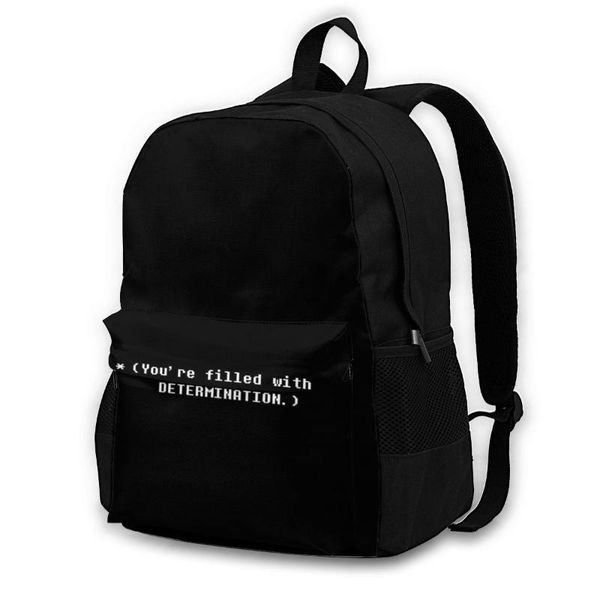 

backpack undertale backpacks print basic polyester back to school runner bags